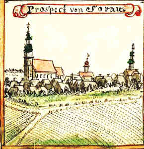 Prospect von Sorau - Widok miasta